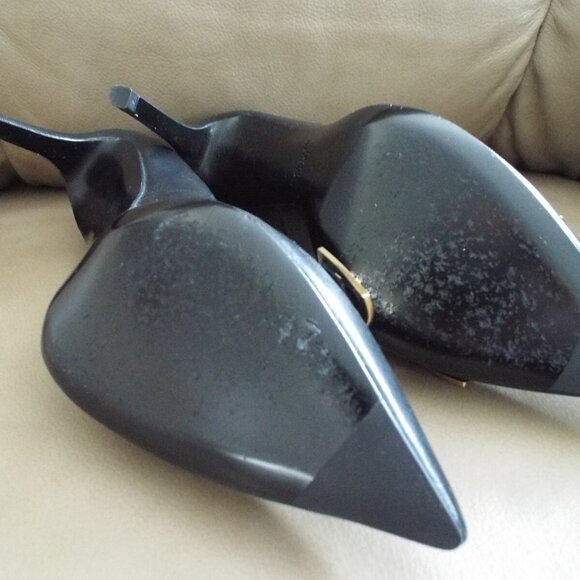 STUART WEITZMAN leather PUMPS black - Picture 6 of 6